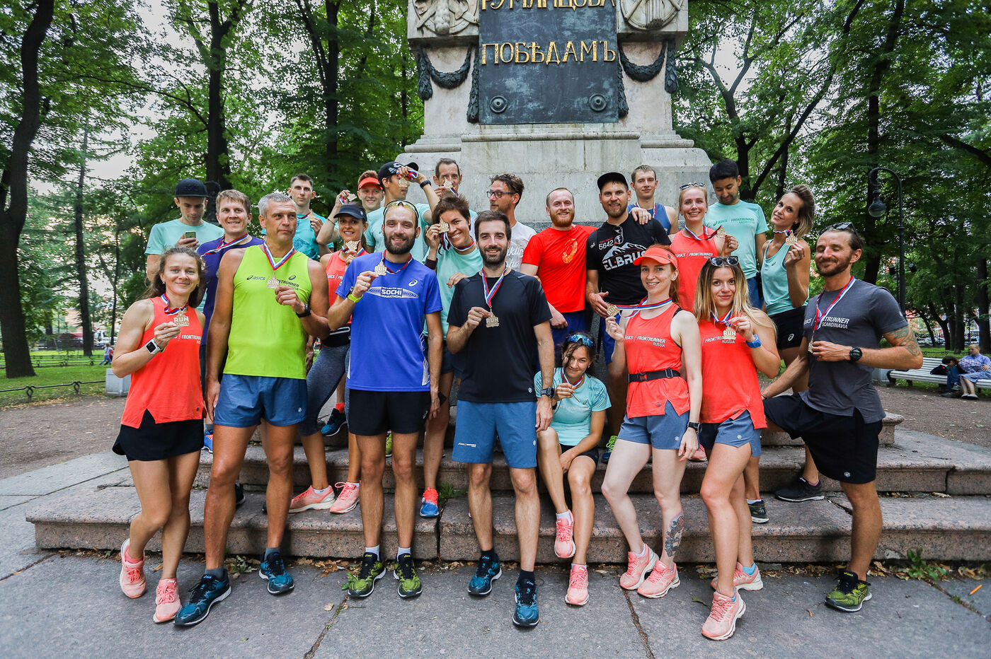 Беговые экскурсии для ASICS Frontrunner